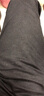 Jeep吉普休闲裤男宽松直筒春夏季薄款男士商务男装百搭棉弹新款长裤子 A608黑色（厚款） 31（腰围2.4尺） 实拍图
