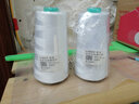 SINGER/胜家 家用缝纫线 宝塔线 40S/2涤纶线 缝纫机手缝通用大轴线线团 68本白色 实拍图