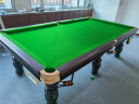 健英 JIANYING台球桌家用黑8美式标准桌球台室内中式八球桌球案JY206 9尺 红腿+灯+集球器 实拍图