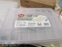 美丽雅 速冻饺子盒食品级 冰箱水饺分格保鲜盒 多功能密封收纳盒带盖子 3个 晒单实拍图