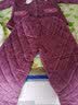 雯诗婷 2025新款睡衣加厚冬三层加棉夹棉中老年家居服妈妈棉套装加厚女 HE【0370翻领妈妈装】 2XL 【140-155斤】 实拍图