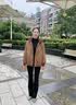 俞兆林（YUZHAOLIN）妈妈装秋冬装宽松棉服2025新款加绒外套女休闲加厚棉袄中老年女装 咖色 XL （建议100斤-115斤以内） 实拍图