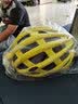 洛克兄弟（ROCKBROS） 骑行头盔车灯充电发光防虫网山地公路自行车头盔男女骑行装备 樱草黄ZN1001 实拍图