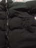 西域传奇 棉服男士潮牌ins港风秋冬季加厚新款潮流羽绒棉衣服情侣装外套男 黑 2XL （适合140斤-155斤） 实拍图