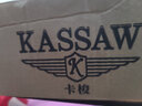 KASSAW 卡梭名表真钻表瑞士女士手表机械表女品牌十大腕表防水生日礼物 K910L优雅白色（鉴定证书） 实拍图