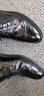 百丽通勤商务皮鞋男春夏季褶皱真皮职场宴席穿搭正装鞋A1220CM3 黑色 41 晒单实拍图