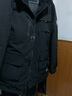 雅鹿羽绒服男加厚2023新款工装派克大毛领情侣燕麦色冬装外套YZX 黑色【男款｜貉子毛领】 170/M（建议110-130斤） 实拍图