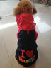 宠物圈（PETCIRCLE）秋季冬季狗狗衣服泰迪衣服宠物服饰狗衣服宠物泰迪狗狗衣服小型犬 爱心款粉色 L适合背长38CM胸围52CM重斤11-14 实拍图