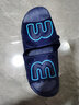 惠夫人拖鞋男夏季外穿大码防滑耐磨时尚潮流浴室洗澡居家休闲透气拖鞋 【运动风】 黑色 44-45 (适合平常穿43/44码) 实拍图