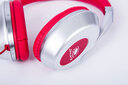 spearx 声特MH-505 魔音HIFI耳机头戴式手机线控重低音音乐耳机 红色 实拍图