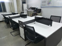 晟晏办公桌椅组合职员桌现代简约办公家具员工桌电脑桌屏风工位  色卡一块（定制颜色） 实拍图