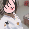 香雅馨 韩版睡衣女春秋长袖棉质宽松家居服两件套装夏季甜美V领卡通猫咪 138熊猫 M 80-100斤 实拍图