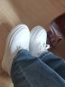 艾今（IIJIN）【蔡卓妍同款】官方经典超轻9cm厚底内增高休闲小白鞋女YF283IOA 白色 36 实拍图