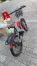 诺曼琦山地自行车可折叠单车男孩女孩脚踏车6-15岁初中小学生儿童自行车 高配单速红色水壶款+大礼包 20寸建议身高128-148cm 晒单实拍图
