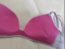 维多利亚的秘密 PINK 心动杯 粉红外扩文胸小胸显大欧若风舒适无痕聚拢内衣 5YJ6轻语紫/雏菊印花 11244766 XS (65C/70A/70B) 实拍图