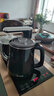 苏泊尔自动上水电热水壶茶具烧水煮茶一体机 茶台烧水壶一体桌恒温保温壶 茶台一体式办公室嵌入式电茶盘 0.8L 【智能旋转加水】长宽37×20cm 实拍图