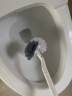 美丽雅长柄马桶刷弯头清洁卫生间清洁刷无死角厕所刷子1只 实拍图