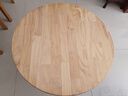 飞旺藤达实木可折叠餐桌吃饭桌子家用饭桌简易小户型摆摊 圆桌【70*70*58】 加厚松木 免安装可折叠 实拍图