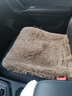 小喜鹊（Magpie）冬季汽车坐垫毛绒加厚短毛绒件套羊毛单片靠背座垫保暖后排车垫 全车3件套（豆沙色） 实拍图