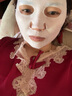 俞兆林睡裙女冰丝夏季薄款蕾丝短袖夏天性感可外穿女士睡衣家居服 NSXER-2171短袖裙酒红色 均码 （适合80-130斤） 实拍图