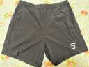 马孔多（macondo）男子冰丝五英寸短裤马拉松训练跑步运动裤凉感科技 黑色 XL  晒单实拍图
