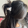 清晨的星星 韩国醋酸豹纹发夹女小号后脑勺抓夹ins复古法式发卡发抓精致夹子 实拍图