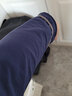 欧迪芬（Ordifen）秋冬女士居家服情侣款套装新疆棉休闲翻领棉柔透气翻领 深蓝色（男款PH1715） XL 实拍图