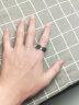 MOLC男士戒指潮酷简约高级男生个性钛钢复古单身食指戒送朋友生日礼物 R0399潮酷戒指-美号9码 晒单实拍图