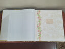 NCL仲林DIY覆膜粘贴式相册 20页/婚礼相册/影集家庭大本手工照片书 富贵花开 金色 YB-71537/20-GD 实拍图