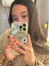 VEGA CHANG飞机扣棉衣女2024冬新款方领拼接菱格棉服外套ins潮 奶油米 S 实拍图