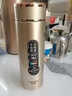 雄泰（XiongTai） 304不锈钢保温杯男女商务办公便携车载带茶隔高端水杯子定制LOGO 400ml金色+免费定制（质保5年） 实拍图
