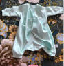 Aengbay昂贝 幼儿衣服保暖衣服新生婴儿衣春秋初生婴儿上衣纯棉居家宝宝 棕条 59cm 实拍图