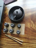 石匠同丰 整套乌金石茶盘紫砂茶具套装 带全自动电热水壶功夫茶台茶海 茶杯茶壶电磁炉茶托盘套装 拾心-底部上水玻璃套装 80*40*3cm 实拍图