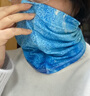 TICRYS魔术头巾男防晒面罩女全脸户外钓鱼脖套防风防寒脖围夏季骑行面巾 【5A级抗菌】#02-北欧粉 实拍图