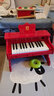 俏娃宝贝（QIAO WA BAO BEI）木质儿童钢琴小女孩玩具0一1周岁宝宝5音乐乐器2电子琴生日3礼物6 红：木质钢琴烤漆+乐谱架+乐谱 实拍图