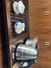 金灶（KAMJOVE）全自动上水功夫茶具套装 茶道泡茶壶 鸡翅木茶盘套装茶台R-350A 搭配F9 陶瓷茶具 茶水桶 实拍图