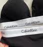 Calvin Klein内衣【摩登引力带】女ck无钢圈软支撑三角杯文胸 QF8498AD100-月光白 S 实拍图
