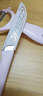 楚歌质优品陶瓷水果刀家用三件套削皮刀水果刀带砧板陶瓷刀具套装厨房用品 实用款3件套(不锈钢) 颜色随机发 实拍图