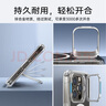 亿色适用苹果15promax手机壳iPhone15promax隐形镜头支架磁吸保护套透明气囊防摔Magsafe充电高端男女 实拍图