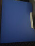 富得乐A4资料册文件活页夹多层学生用资料册黑色乐谱资料夹40\/60\/100\/200页收纳册活页 加厚款200页蓝色（带盒） 实拍图
