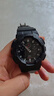 Mtin树脂表带表壳适配卡西欧G-SHOCK手表带GA110 140 GD120GLS GAX100 哑光黑色黑字 16mm 实拍图