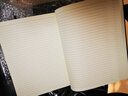 摩本（MOBEN） 超厚笔记本文具方格本A4A5加厚日记本记事本子复古软皮面横线手帐本 蓝色 大号A4横线版 实拍图