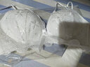 雅姿花白色内衣女无钢圈小胸聚拢胸罩调整型收副乳性感蕾丝纯欲少女文胸 白色 S 32/70(AB通杯约2.5CM) 实拍图