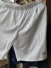 YONEX尤尼克斯yy羽毛球服短裤夏9044速干透气专业比赛俱乐部团队 男款 9044 白色 L 实拍图