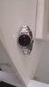 泊格 陶瓷钢带表带女 代用卡西欧依波路guess罗西尼斯诺威登不锈钢手表链 银间白 13mm 晒单实拍图