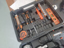 科麦斯手电钻家用冲击钻充电式锂电电钻电动螺丝刀电工维修工具箱套装 (12V黑旋风)勇士套装+礼包 实拍图