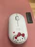 罗技LOGITECH PEBBLE鹅卵石 Hello Kitty 无线蓝牙鼠标 节日生日礼物 Hello Kitty联名款 白色 实拍图