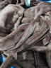悠曼娅秋冬季加厚法兰绒浴袍睡衣男女士珊瑚绒睡袍子装浴衣情侣家居服 咖啡色 XL（适合115-170斤） 晒单实拍图