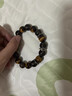 戚小米黑神话悟空手链男士黑银曜石手串六字真言转运珠手环文玩佛珠串珠 【轩墨款】银曜石手链10mm 实拍图