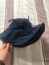 圣丹美冬帽子女渔夫帽夏天韩版潮百搭遮阳帽防晒太阳帽春秋软大沿秋冬季帽 藏蓝 可调节 实拍图